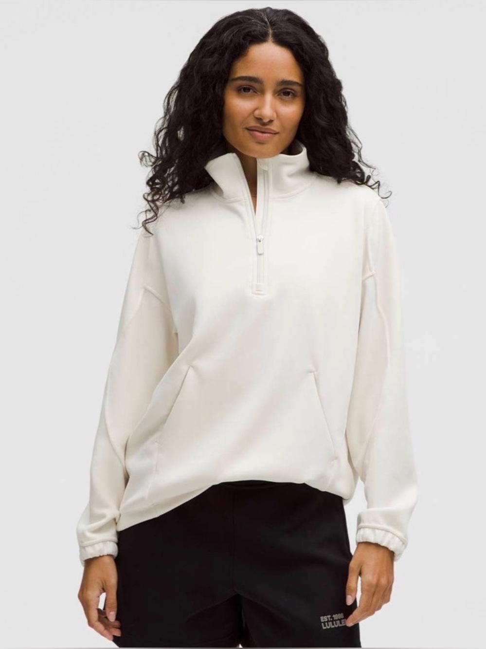 Lululemon Softsreme Long Half-Zip